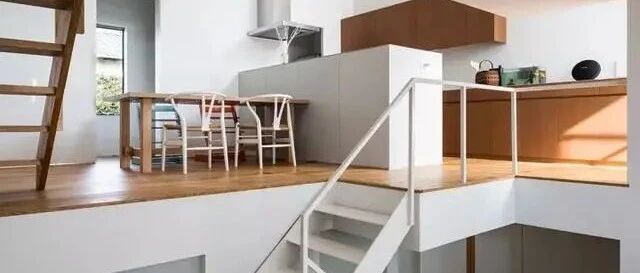 60㎡能变4层小楼，还能一层一个区域，这个设计绝对是小户型典范