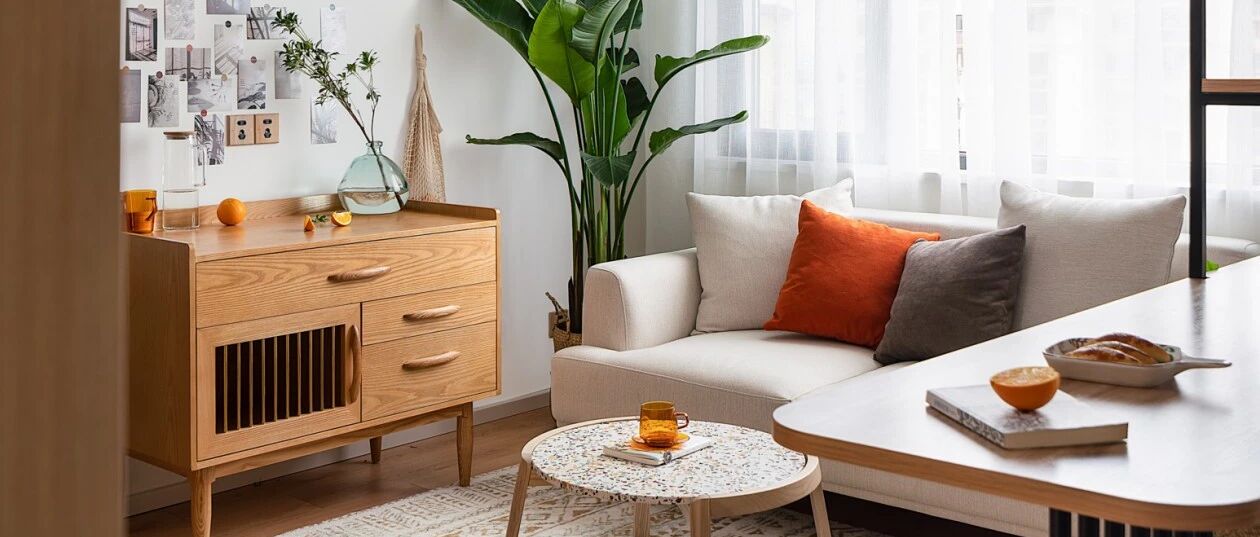 56m²旧房改造，元气少女的梦中一人居，又实用又有仪式感