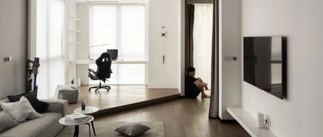 超小户型的全能公寓：几何元素+阶梯式吊顶，隔壁邻居都看愣了！