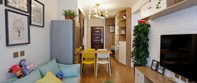 北漂夫妻十年积蓄买39㎡小窝，原过道只能过一个人，完工大变样