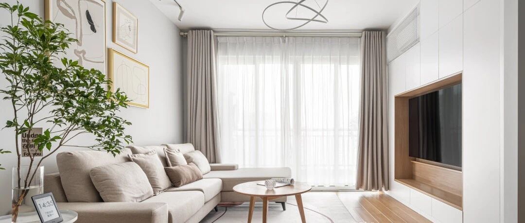 120m²温馨奶油风，半开放式+多功能的小三居，建议小户型照搬！