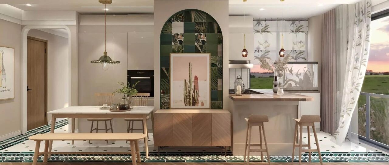 她栖居乡里，98m²家里和大自然做邻居，抗拒不了的田园风！