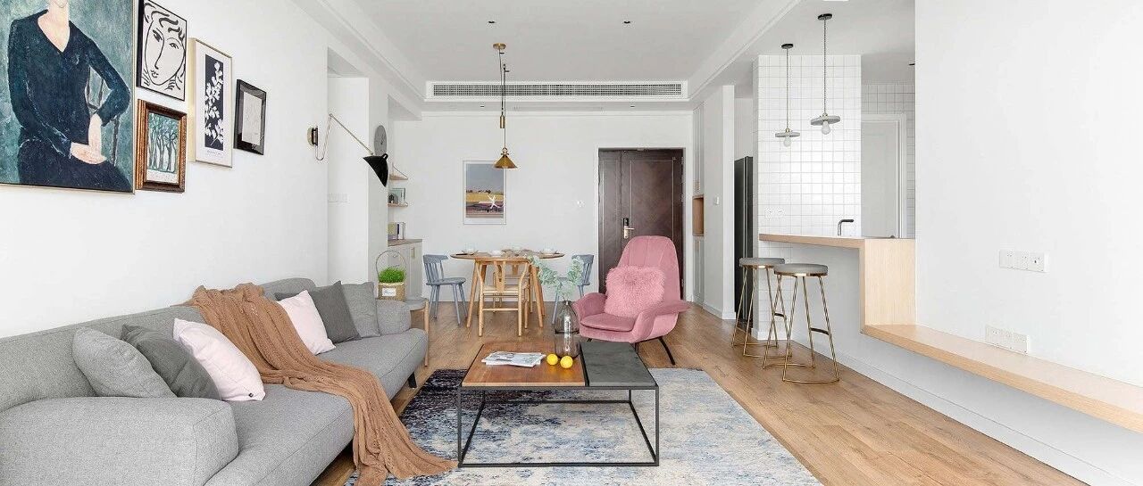 自由又随性，这对80后教师爱惨的小两居，满屏都是高级感！