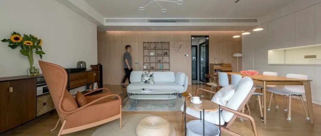 恬静+意趣！看完他家120m²，才知道原木风也分level