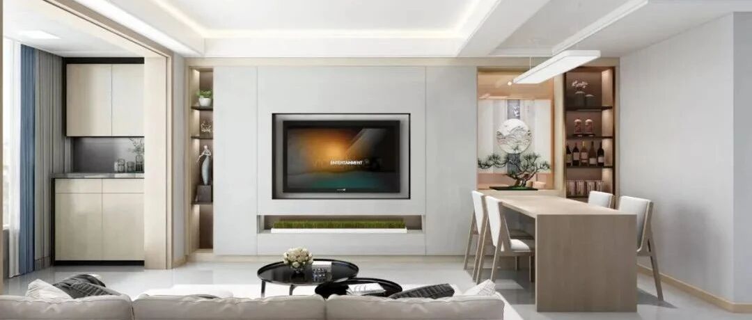 和风+新中式，用时28天，让61m²四房小复式开阔有禅意