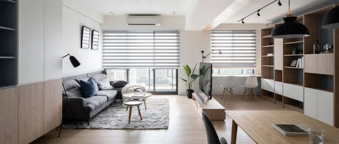 一居室日式教科书！木色+米白经典搭配，装出了满屋的烟火气