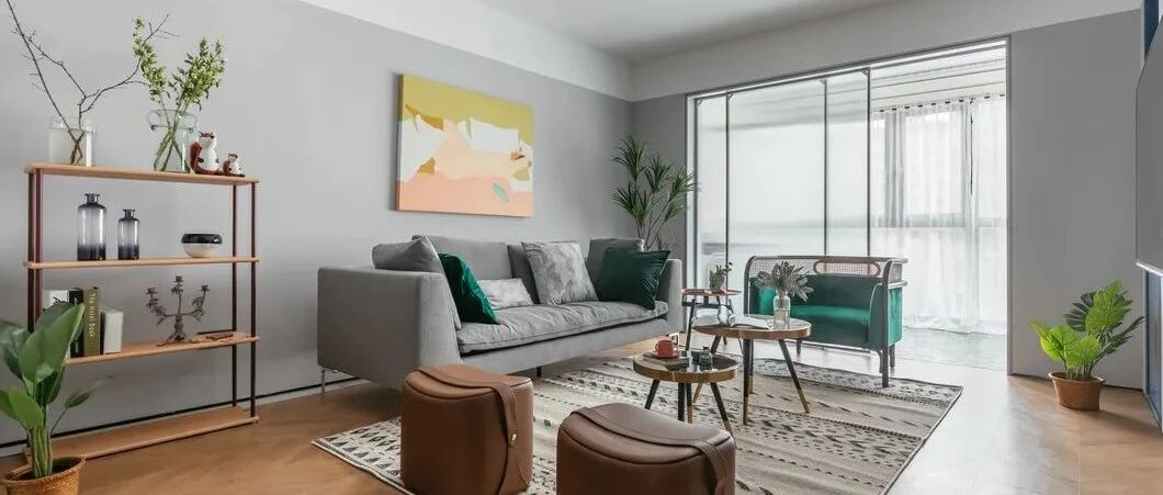 文艺又浪漫！97m²的北欧原木风小三房，邻居看完都羡慕哭了