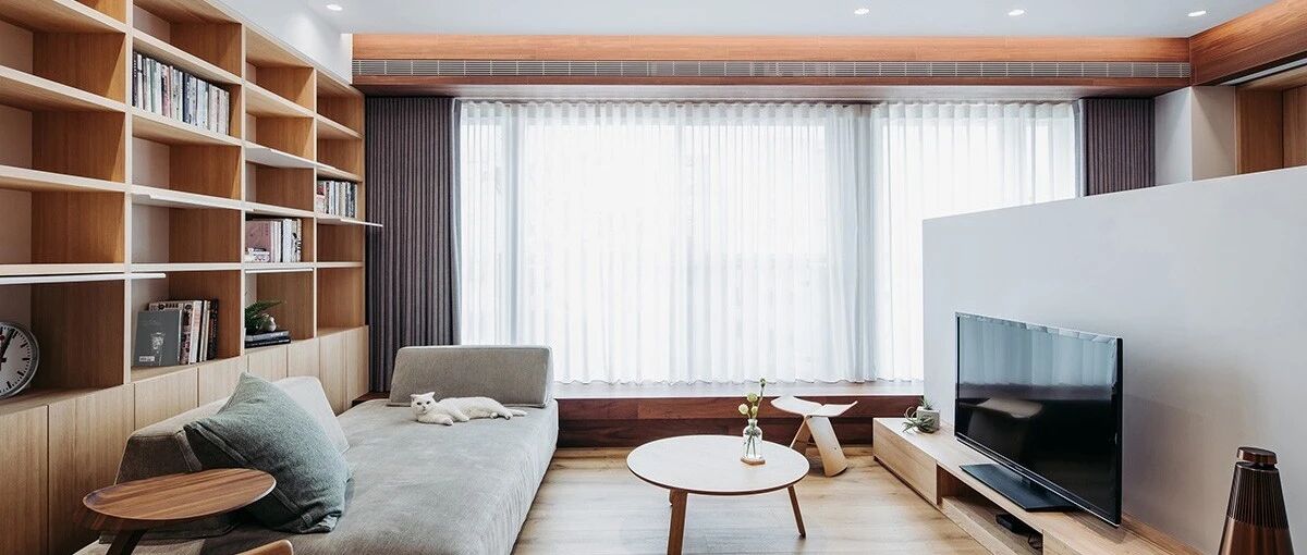 90m²开放又独立：两人一猫原木小屋，宅家快乐又翻倍了！