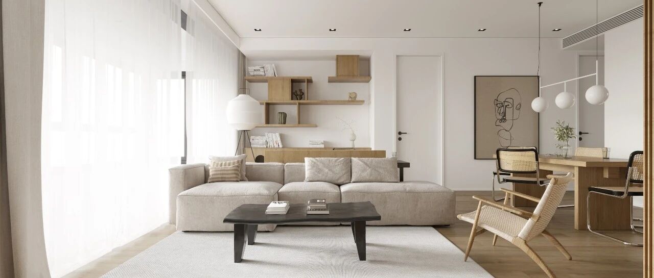 原木风+性冷淡：当代年轻人的极致动线小家，种草了！