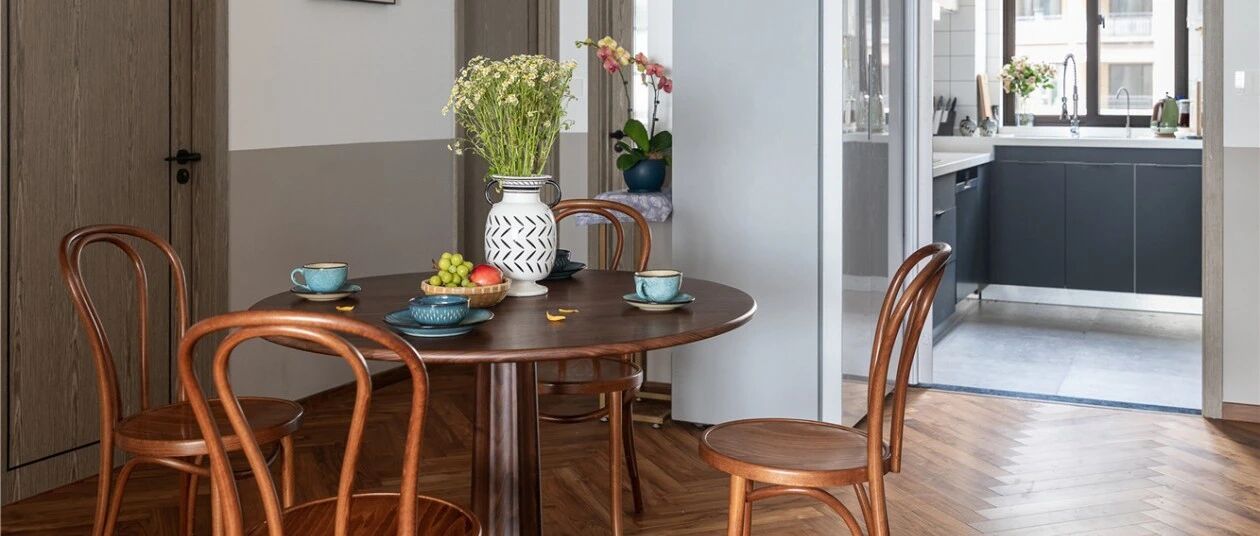 104m²住五口人，她用复古原木风，打造了个文艺亲子乐园！