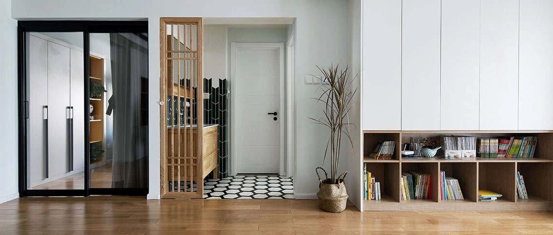 诗意+烟火气，他家76m²原木风两居室，简直是从早美到晚！