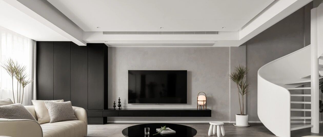 开阔通透、迂回动线：这个奶油系的复式小四房，每1m²都有质感！