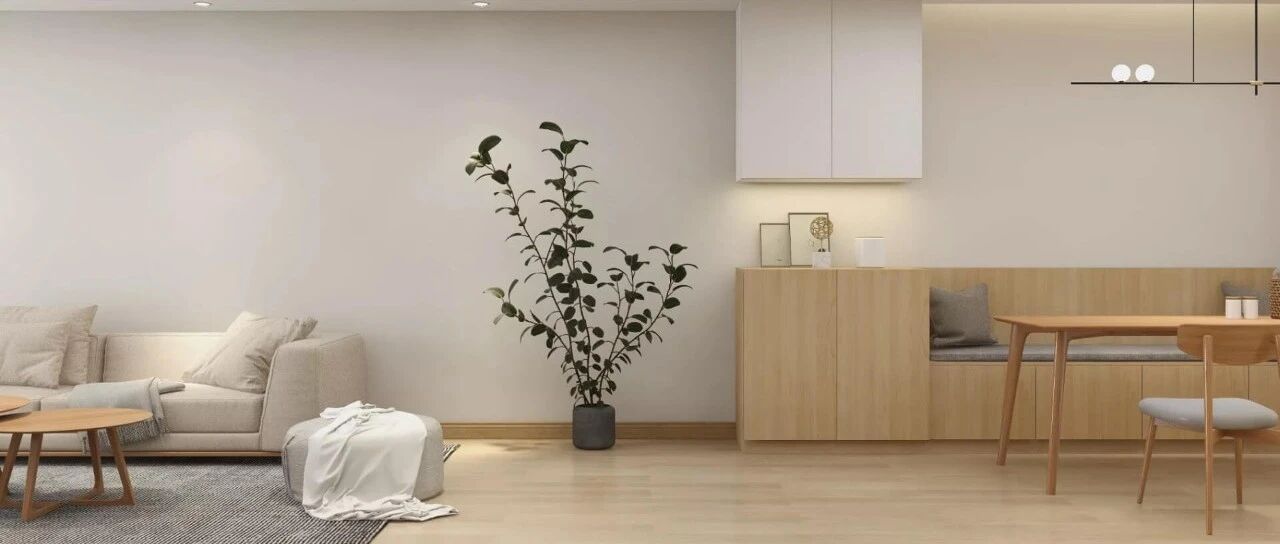 足够空间+留白，90m²3室毛胚，诠释了日式的简约精髓！