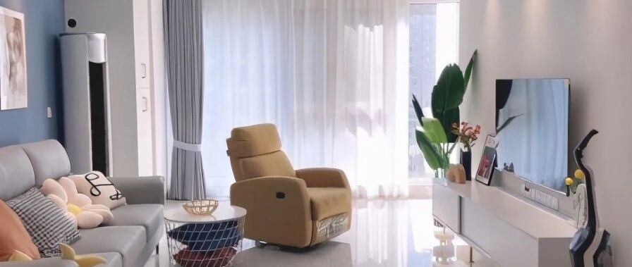 老公装修新家坚持打通阳台，预算不到10W，一进门就让人惊艳