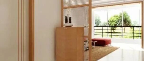 买了差户型没玄关？除了把鞋柜当隔断，这样设计一进门就感觉高级