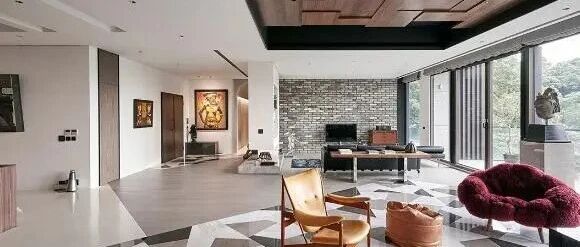 头一回见把家装成展览馆，全房333㎡，网友：有钱人就是不一样