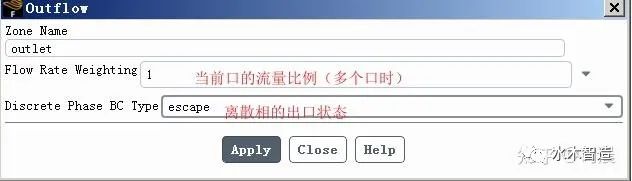 ANSYS Fluent 边界条件（二）之outflow自由出口的图2