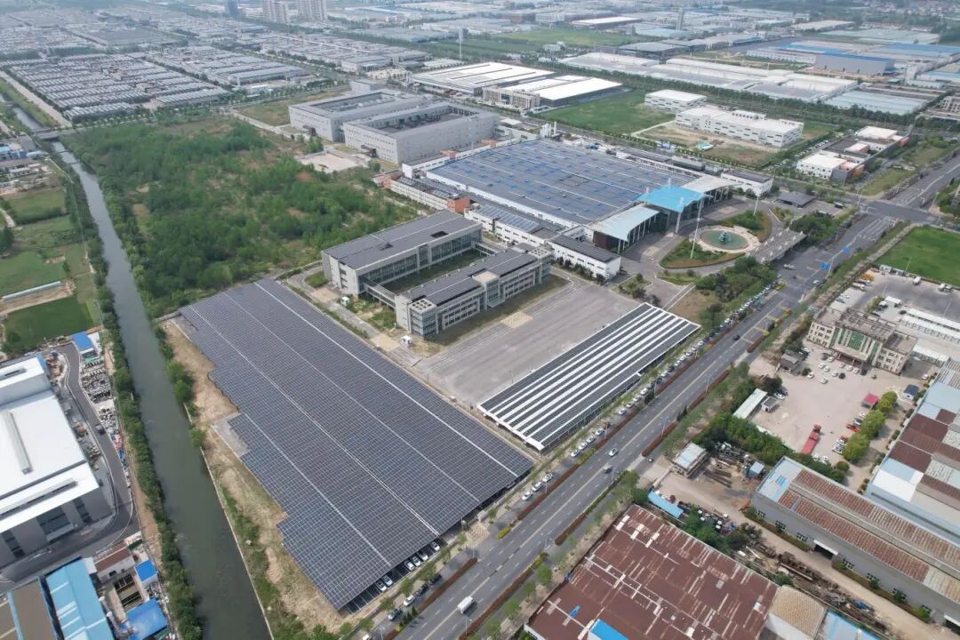 长电科技太阳能光伏“绿色灯塔”点亮宿迁