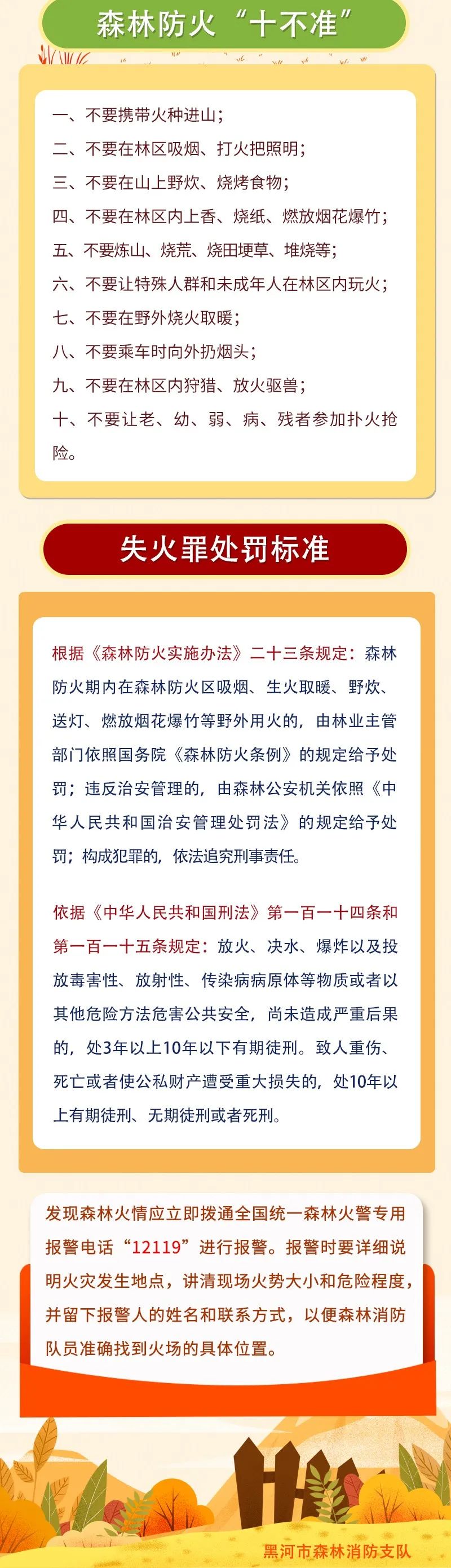 进入秋季森林防火期,这些知识你要牢记!