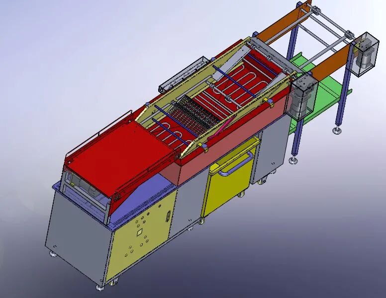 28套食品加工机械-Solidworks非标自动化图纸的图5