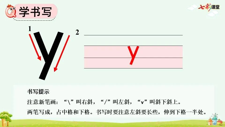 【微课堂】统编版语文一（上）汉语拼音 第9课（y w）