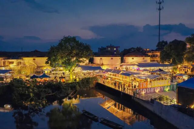 塘口墟舉辦的“在地創(chuàng)生”節(jié)。