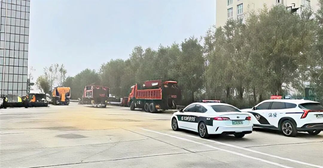 菏泽交通开展破冰除雪演练