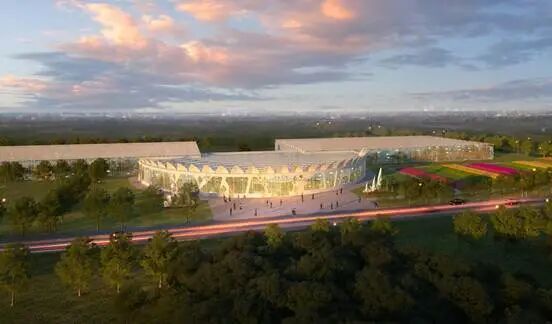 室外工程人视图