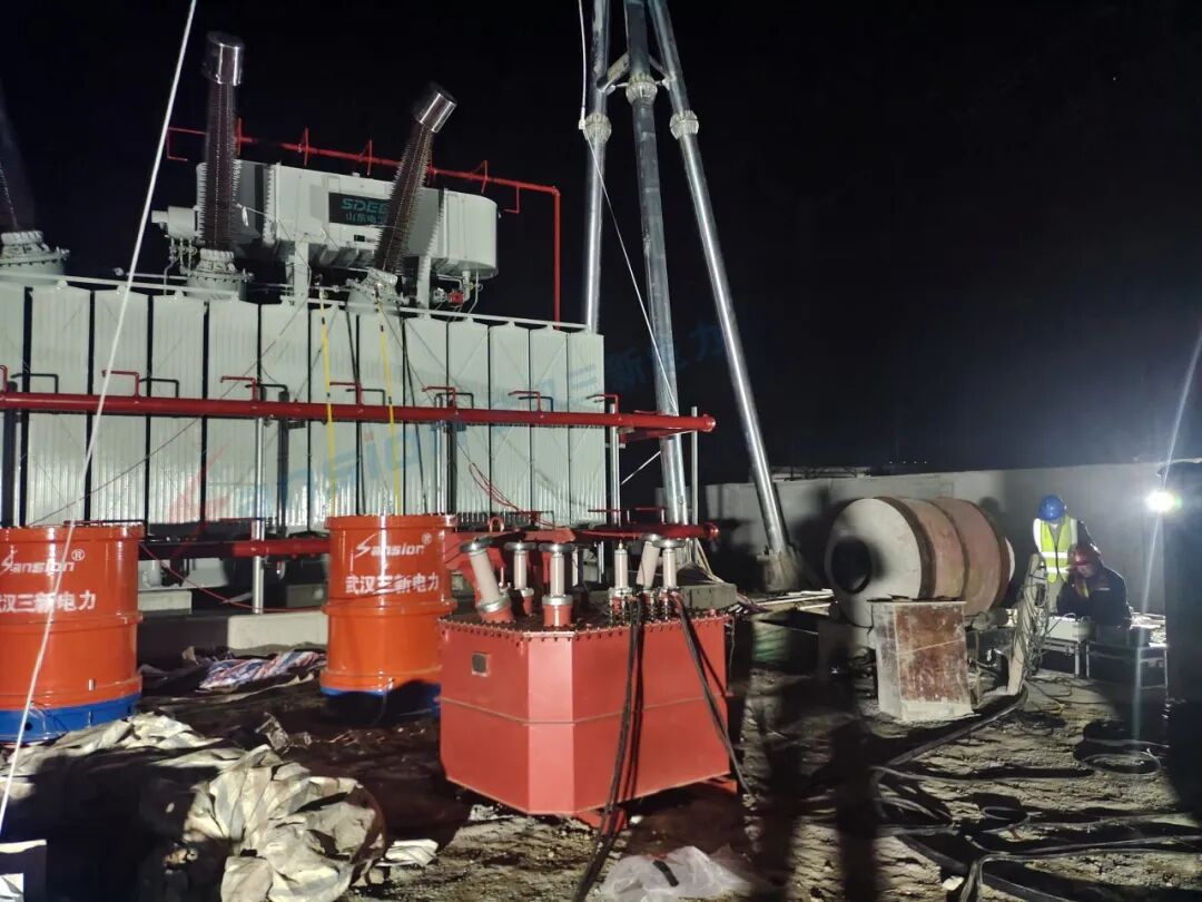 三新電力工程部遠(yuǎn)赴江蘇鹽城開展高壓電力試驗(yàn)