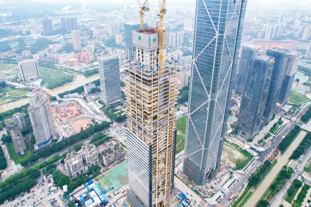 广东建工集团承建的广州国际文化中心项目完成核心筒封顶-广东省建筑