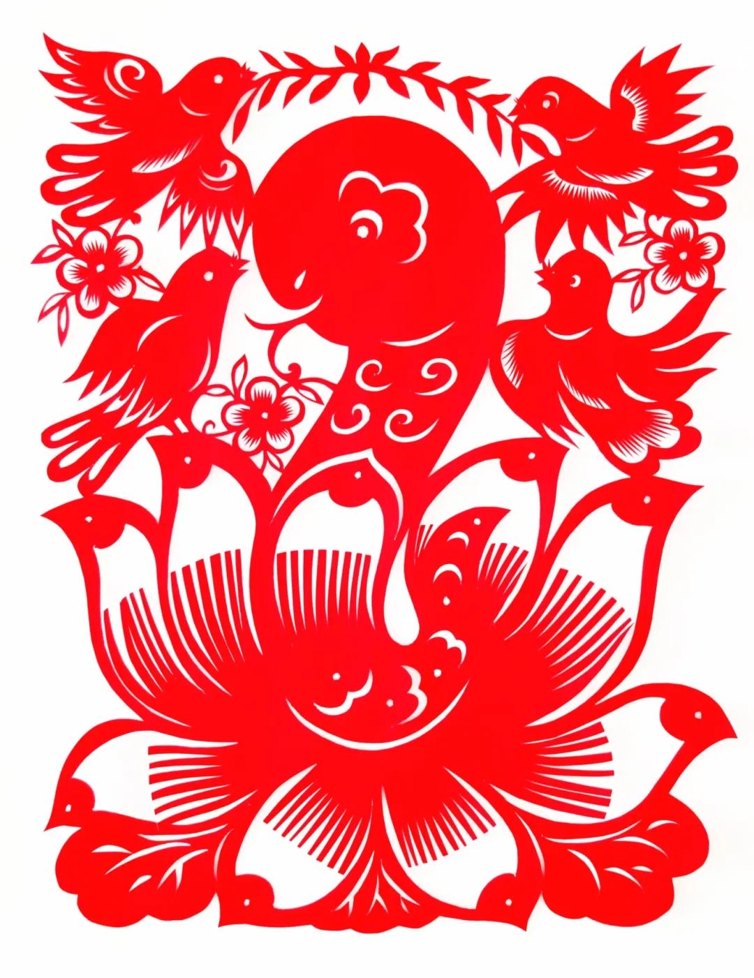 “春暖北疆 剪艺生辉”新春主题剪纸作品线上展（二） 第19张