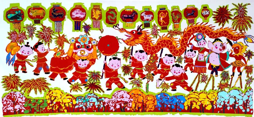 “春暖北疆 剪艺生辉”新春主题剪纸作品线上展（二） 第8张