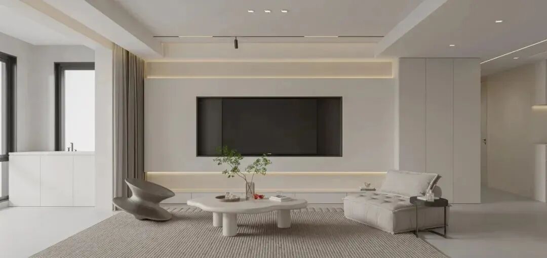 53个瞬间提升客厅档次的电视背景墙案例