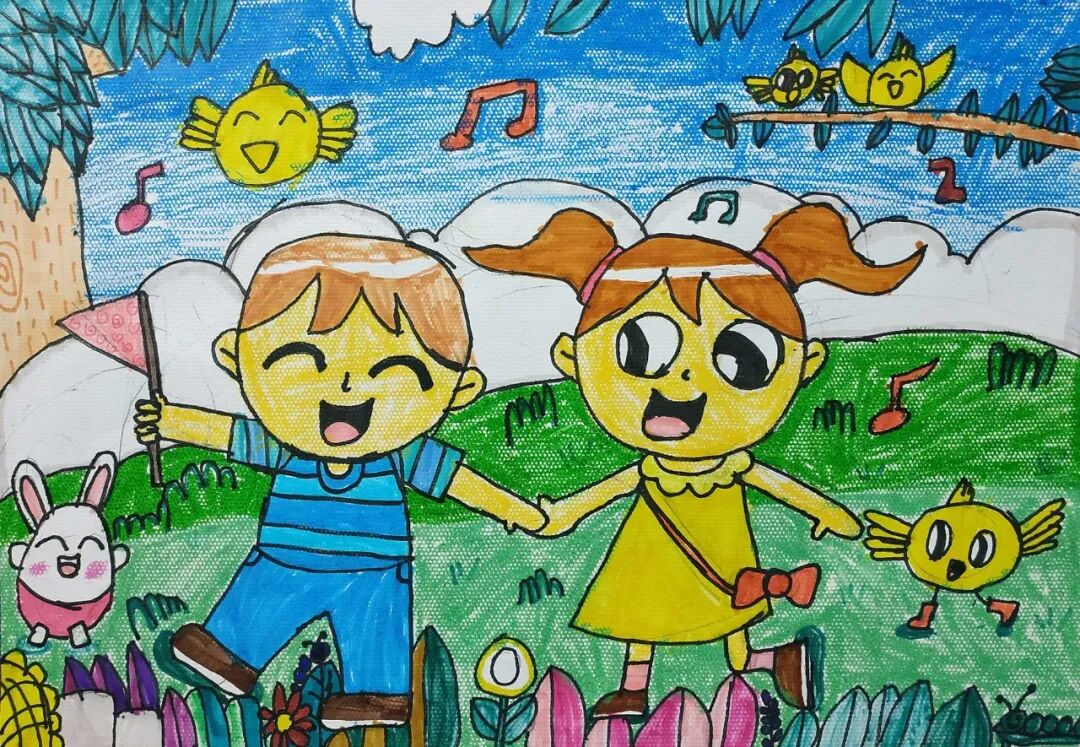 童心童趣滨海新区少儿创意美术作品展