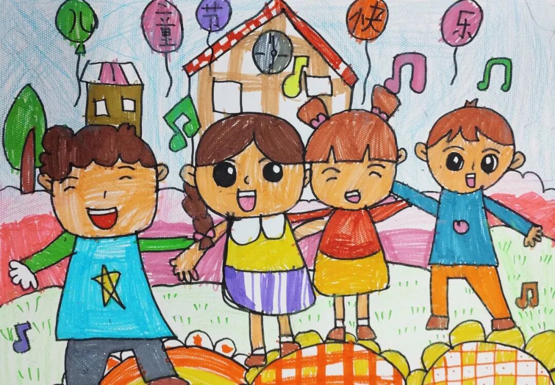 刘钰然 7岁《欢乐儿童节》刘之珺 8岁《我们画中的秋天》刘志扬 9岁