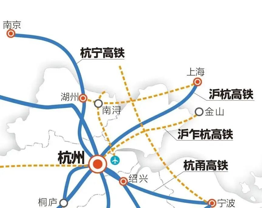 20年都不落地看看杭州西站速度沪乍杭咋就这么难