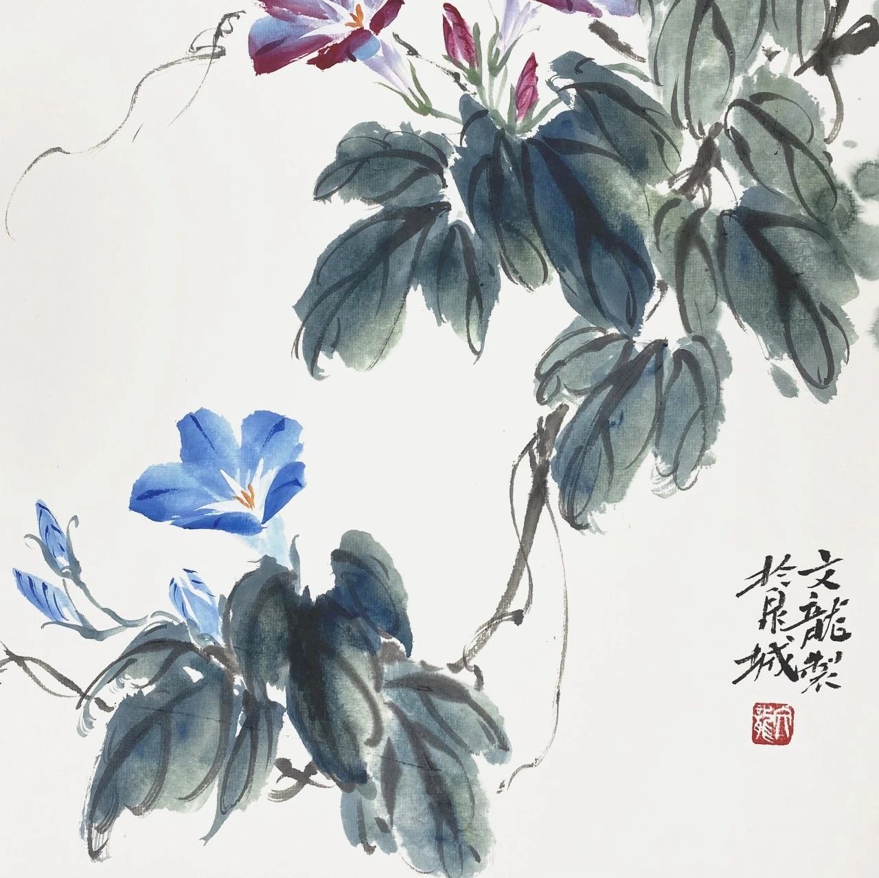 国画花鸟 <晏寒案例>