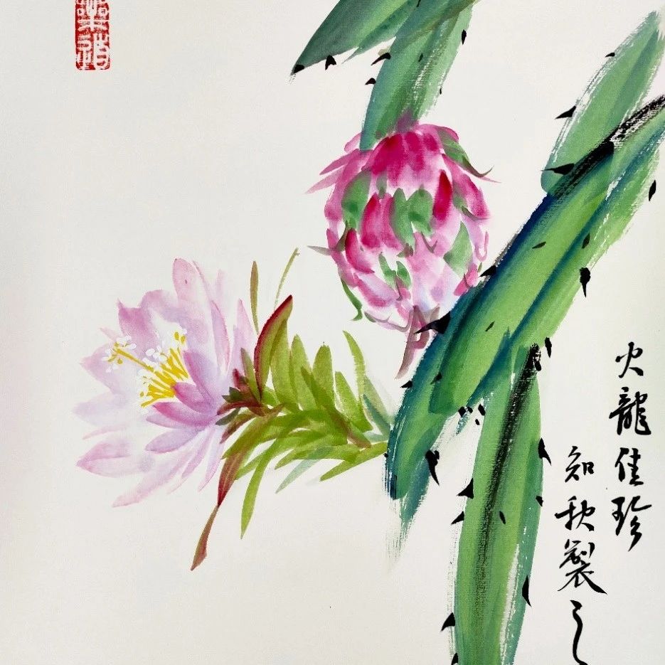 国画花鸟 <知秋案例>