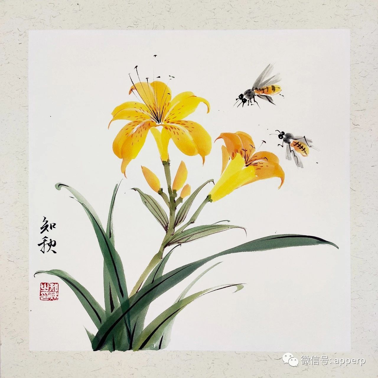 国画花鸟 <知秋案例>