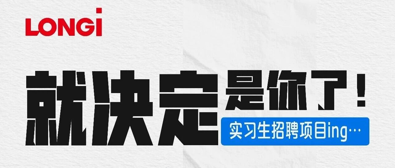 实习生招聘项目