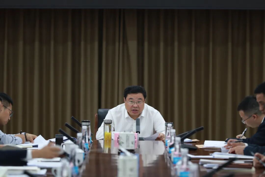 共青城市防汛工作调度会召开