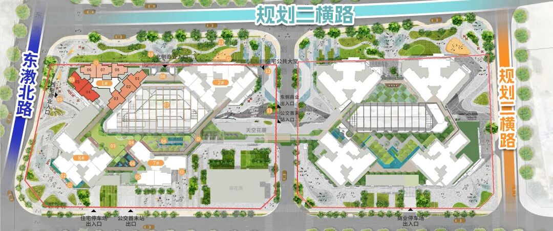 万汇天地朗庭开始选房，首推82-105方三四房！