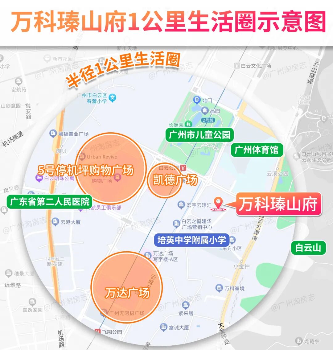 白云万科瑧山府怎么样，项目周边有哪些配套？