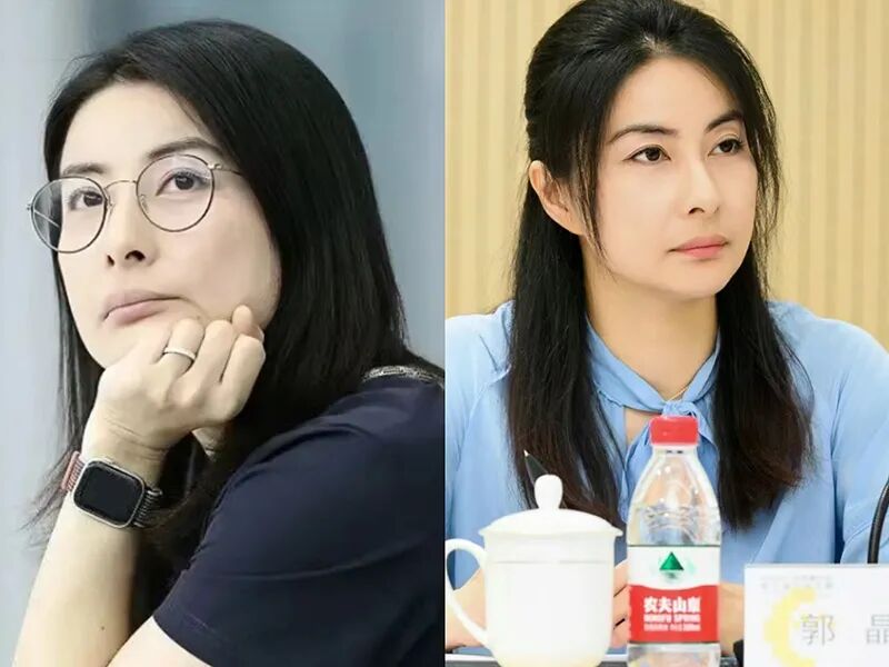 看郭晶晶的打扮我懂了穿衣素雅色不过四一点也不张扬