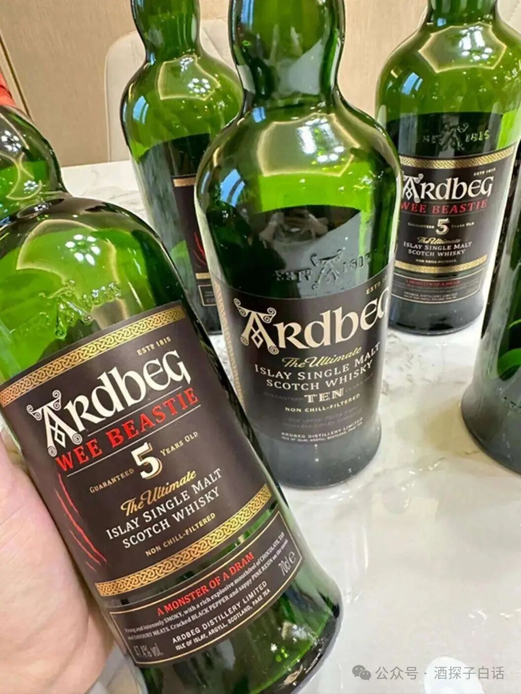 SA-苏格兰艾雷岛【雅柏阿贝（Ardbeg）】雅柏阿贝小怪兽5年艾雷岛单一麦芽威士忌(20)