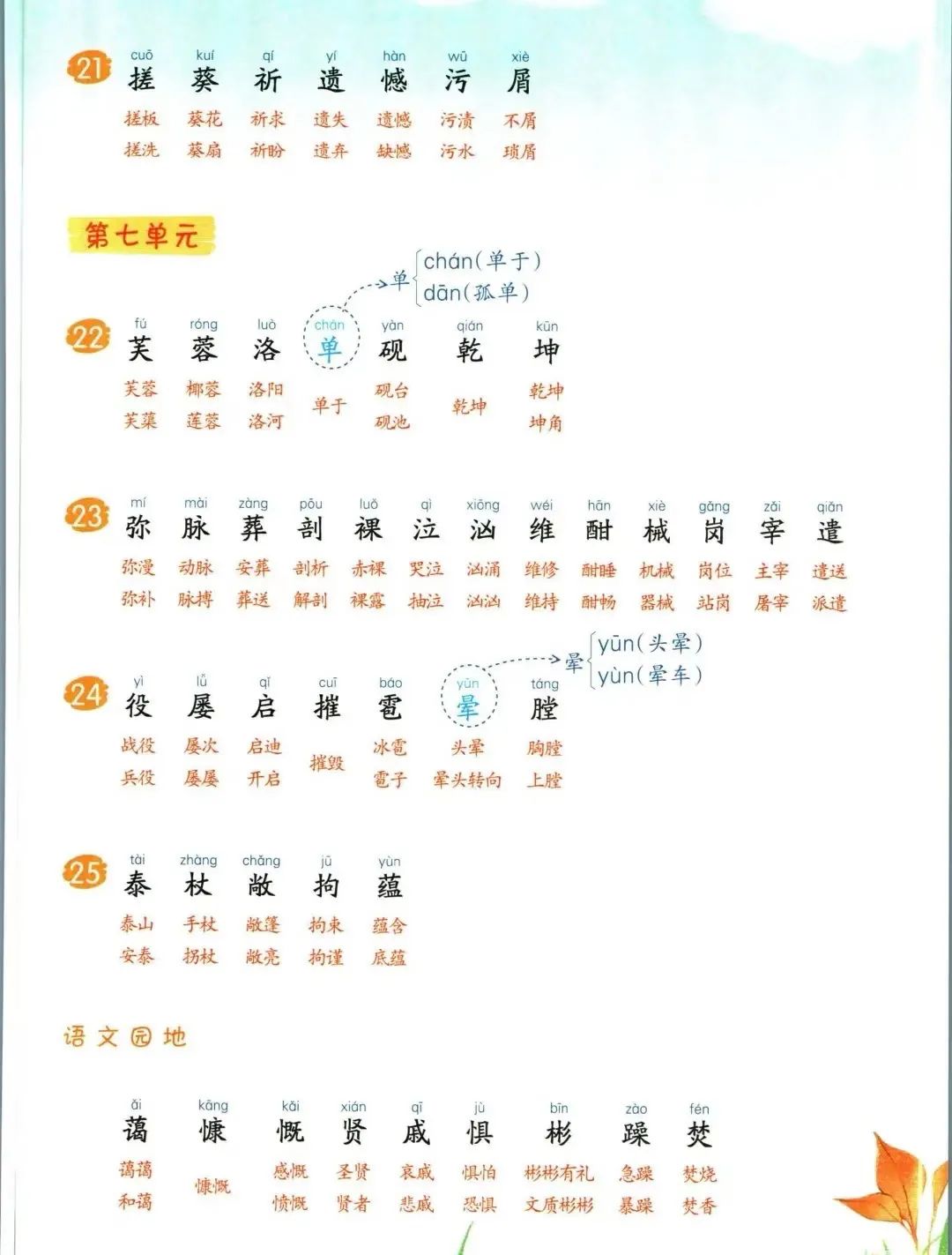 缕的拼音