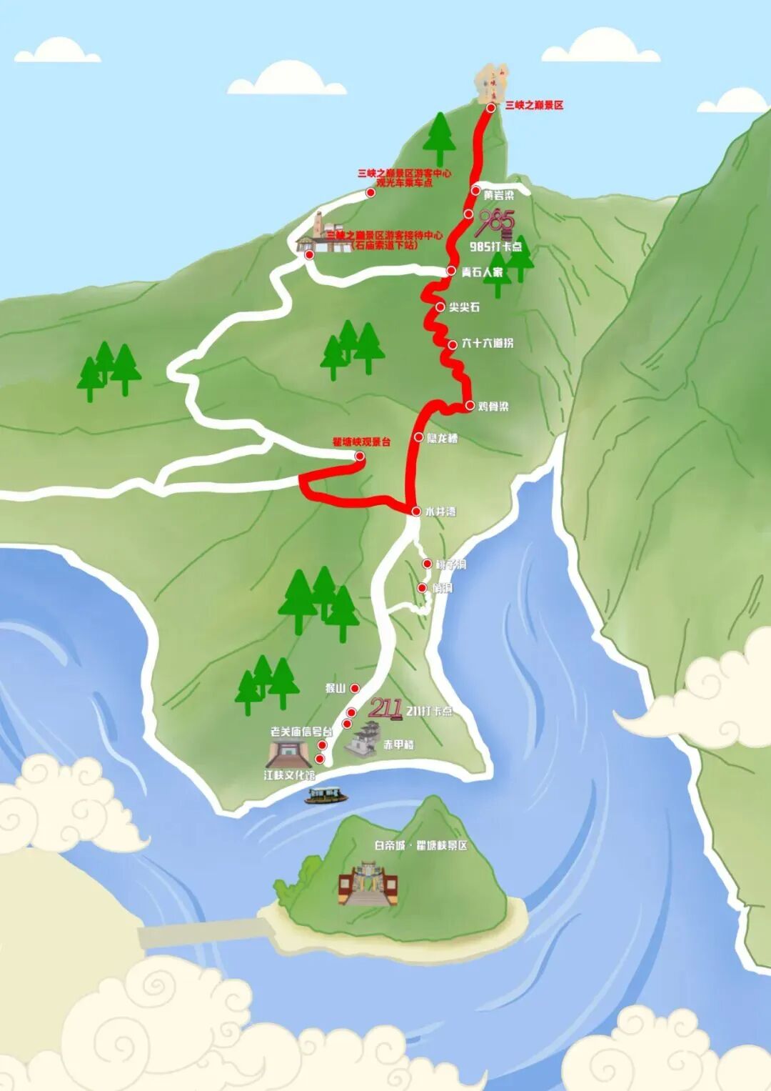 线路五:5小时线路春天赠予我们的礼物enjoythe spring江峡文化馆