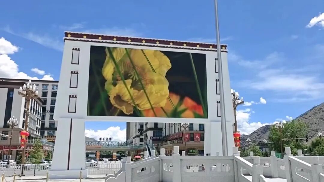 点亮雪域江南！西藏山南火车站迎来璀璨明珠，迈锐光电双面屏闪耀世界屋脊！