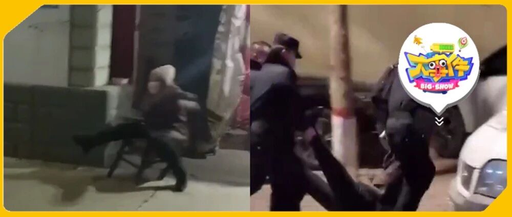 大妈怒骂小区防疫人员，接下来一幕哈哈哈哈哈哈hh