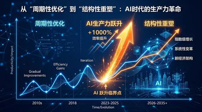 从'周期性优化'到'结构性重塑'：AI时代的生产力革命